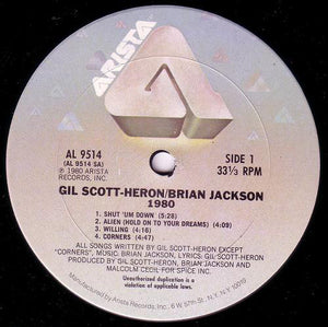 Buy Gil Scott-Heron & Brian Jackson : 1980 (LP, Album, San) Online