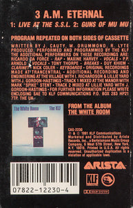 The KLF : 3: A.M. Eternal (Live At The S.S.L.) (Cass, Single, No )