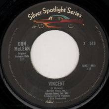 Load image into Gallery viewer, Don McLean : Dreidel / Vincent (7")