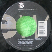 Load image into Gallery viewer, Gerald Levert : Baby Hold On To Me (7", Single)