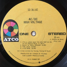 Load image into Gallery viewer, AC/DC : High Voltage (LP, Album)