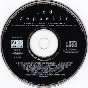 Led Zeppelin : Led Zeppelin (4xCD, Club, RM + Box, Comp, Club)