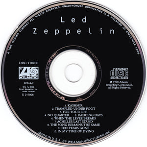 Led Zeppelin : Led Zeppelin (4xCD, Club, RM + Box, Comp, Club)