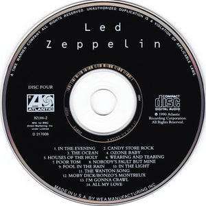 Led Zeppelin : Led Zeppelin (4xCD, Club, RM + Box, Comp, Club)