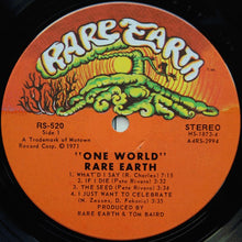 Load image into Gallery viewer, Rare Earth : One World (LP, Album, Gat)