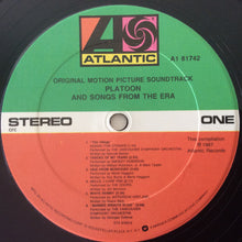 Load image into Gallery viewer, Various : Platoon (Original Motion Picture Soundtrack And Songs From The Era) (LP, Comp, Club)