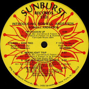 Roshell Anderson : Introducing (LP, Album)