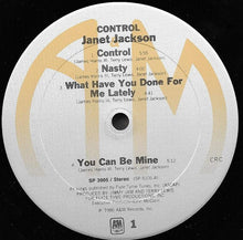 Load image into Gallery viewer, Janet Jackson : Control (LP, Album, Club)