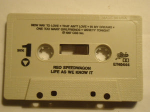 REO Speedwagon : Life As We Know It (Cass, Album)
