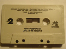 Load image into Gallery viewer, REO Speedwagon : Life As We Know It (Cass, Album)
