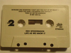 REO Speedwagon : Life As We Know It (Cass, Album)