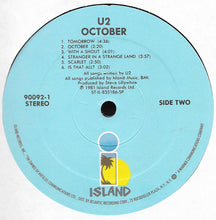 Load image into Gallery viewer, U2 : October (LP, Album, RE)