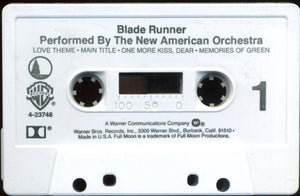 The New American Orchestra : Blade Runner (Cass, Album, Dol)