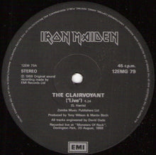 Load image into Gallery viewer, Iron Maiden : The Clairvoyant (12&quot;, Single, Gat)