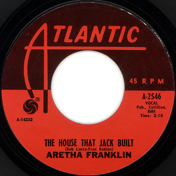 Aretha Franklin : The House That Jack Built / I Say A Little Prayer (7