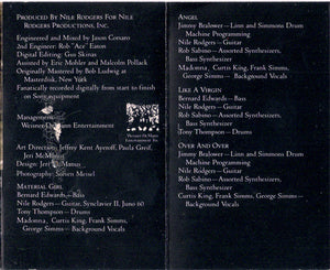 Madonna : Like A Virgin (Cass, Album, AR,)