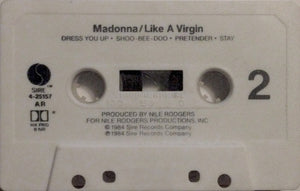 Madonna : Like A Virgin (Cass, Album, AR,)