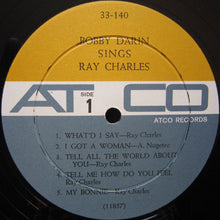 Load image into Gallery viewer, Bobby Darin : Sings Ray Charles (LP, Album, Mono)