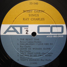 Load image into Gallery viewer, Bobby Darin : Sings Ray Charles (LP, Album, Mono)
