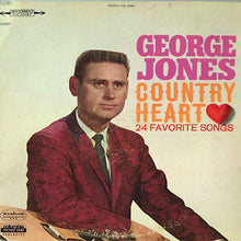 Load image into Gallery viewer, George Jones (2) : Country Heart (2xLP, Album, Comp, Club)