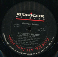 Load image into Gallery viewer, George Jones (2) : Country Heart (2xLP, Album, Comp, Club)