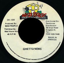 Load image into Gallery viewer, Wayne Wonder / Kezi : Sweet &amp; Sour / Ghetto News (7")