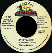 Load image into Gallery viewer, Wayne Wonder / Kezi : Sweet &amp; Sour / Ghetto News (7")