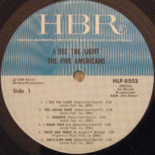 Load image into Gallery viewer, The Five Americans : I See The Light (LP, Album, Mono, Gat)