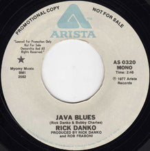 Load image into Gallery viewer, Rick Danko : Java Blues (7", Promo)