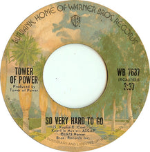 Load image into Gallery viewer, Tower Of Power : So Very Hard To Go / Clean Slate (7&quot;, Single, RP, Styrene, Ter)