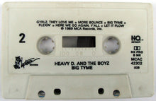 Load image into Gallery viewer, Heavy D. &amp; The Boyz : Big Tyme (Cass, Album)