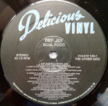Load image into Gallery viewer, Def Jef : Soul Food (LP, Album)
