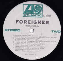 Load image into Gallery viewer, Foreigner : Double Vision (LP, Album, RI)