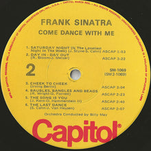 Load image into Gallery viewer, Frank Sinatra With Billy May And His Orchestra : Come Dance With Me! (LP, Album, RE)