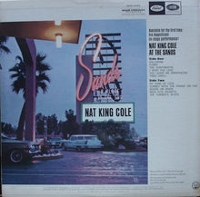 Load image into Gallery viewer, Nat King Cole : At The Sands (LP, Album, Mono, Gat)
