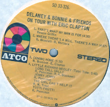 Load image into Gallery viewer, Delaney &amp; Bonnie &amp; Friends With Eric Clapton : On Tour (LP, Album, RE, PR)
