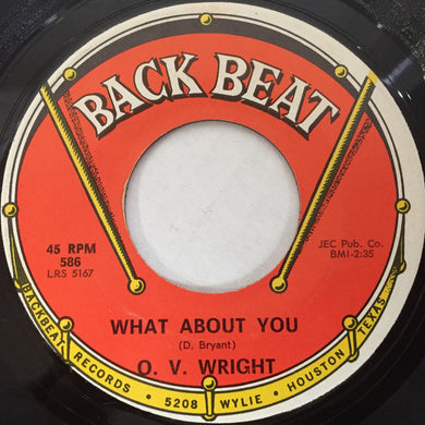 O.V. Wright : What About You (7