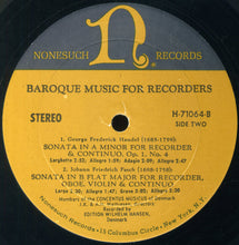 Load image into Gallery viewer, Concentus Musicus Of Denmark Under The Direction Of Irmgard Knopf Mathiesen And Aksel H. Mathiesen : Baroque Music For Recorders (LP)