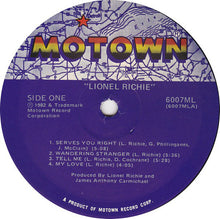 Load image into Gallery viewer, Lionel Richie : Lionel Richie (LP, Album, Gat)