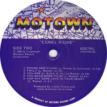 Load image into Gallery viewer, Lionel Richie : Lionel Richie (LP, Album, Gat)