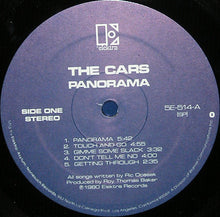 Load image into Gallery viewer, The Cars : Panorama (LP, Album, SP )