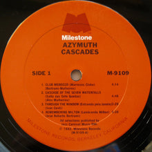 Load image into Gallery viewer, Azymuth : Cascades (LP, Album)