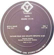 Load image into Gallery viewer, Maurice Ravel, Stanislaw Skrowaczewski, Minnesota Orchestra : Boléro / La Valse / Rapsodie Espagnole / Pavane Pour Une Infante Défunte (LP, Album, Quad)