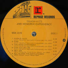Load image into Gallery viewer, The Jimi Hendrix Experience : Smash Hits (LP, Comp, RE, Win)