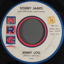 Load image into Gallery viewer, Sonny James : Jenny Lou (7", Single)