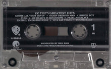 Load image into Gallery viewer, ZZ Top : Greatest Hits (Cass, Comp)