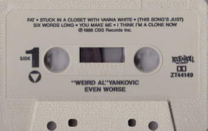 "Weird Al" Yankovic : Even Worse (Cass, Dol)