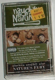Naughty By Nature : Nineteen Naughty Nine - Nature's Fury (Cass, Album)