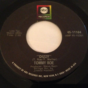 Tommy Roe : Dizzy / The You I Need (7", Single)