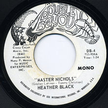 Load image into Gallery viewer, Heather Black : Master Nichols (7", Promo)